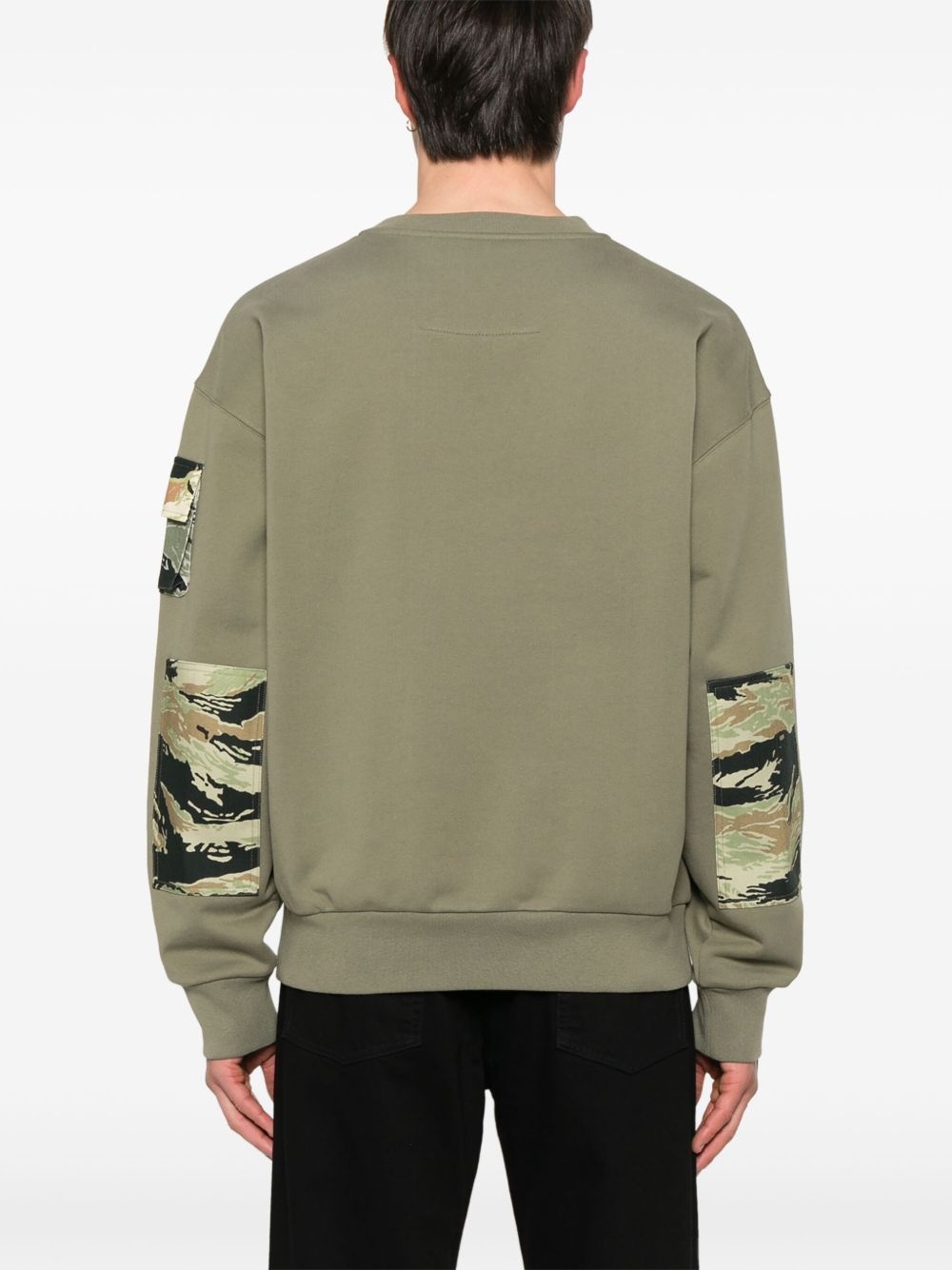 camo-patches sweatshirt - 4