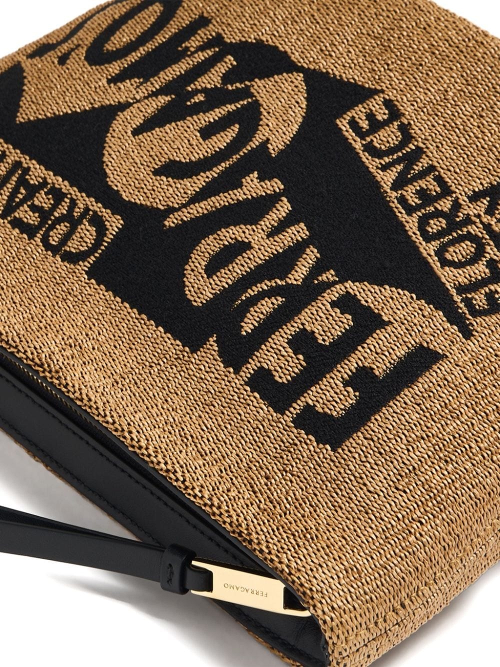 interwoven clutch bag - 3