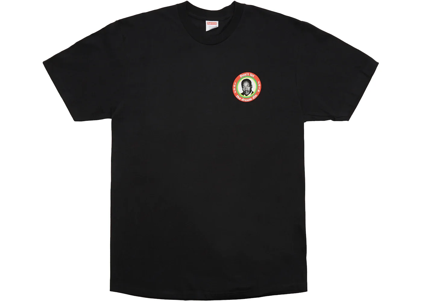 Supreme MLK Dream Tee Black - 1