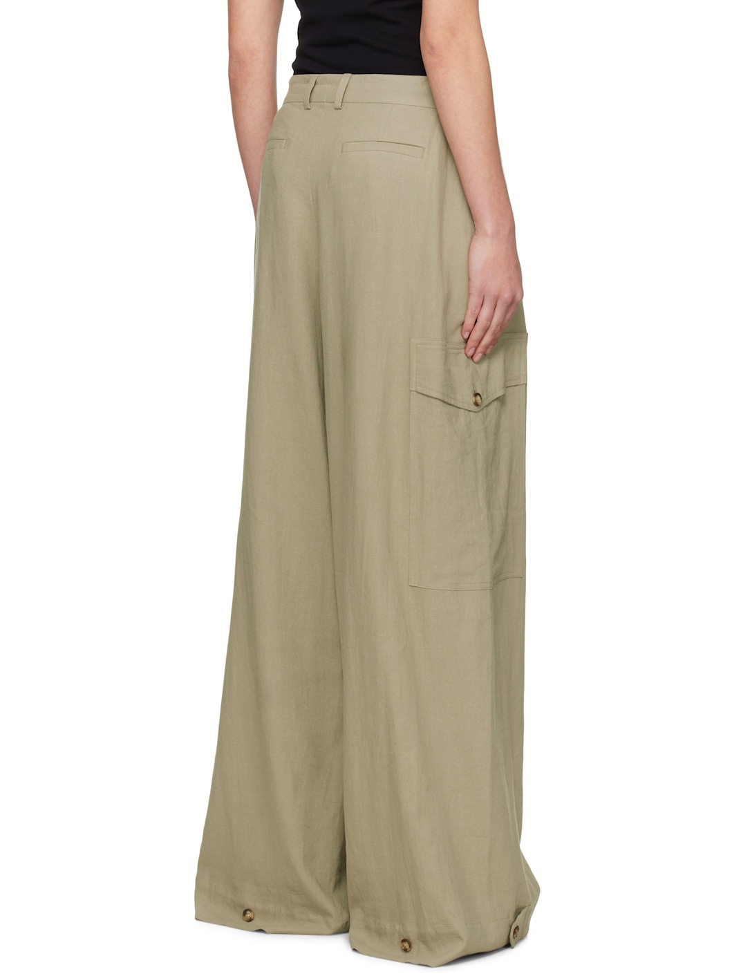 Green Stein Trousers - 3