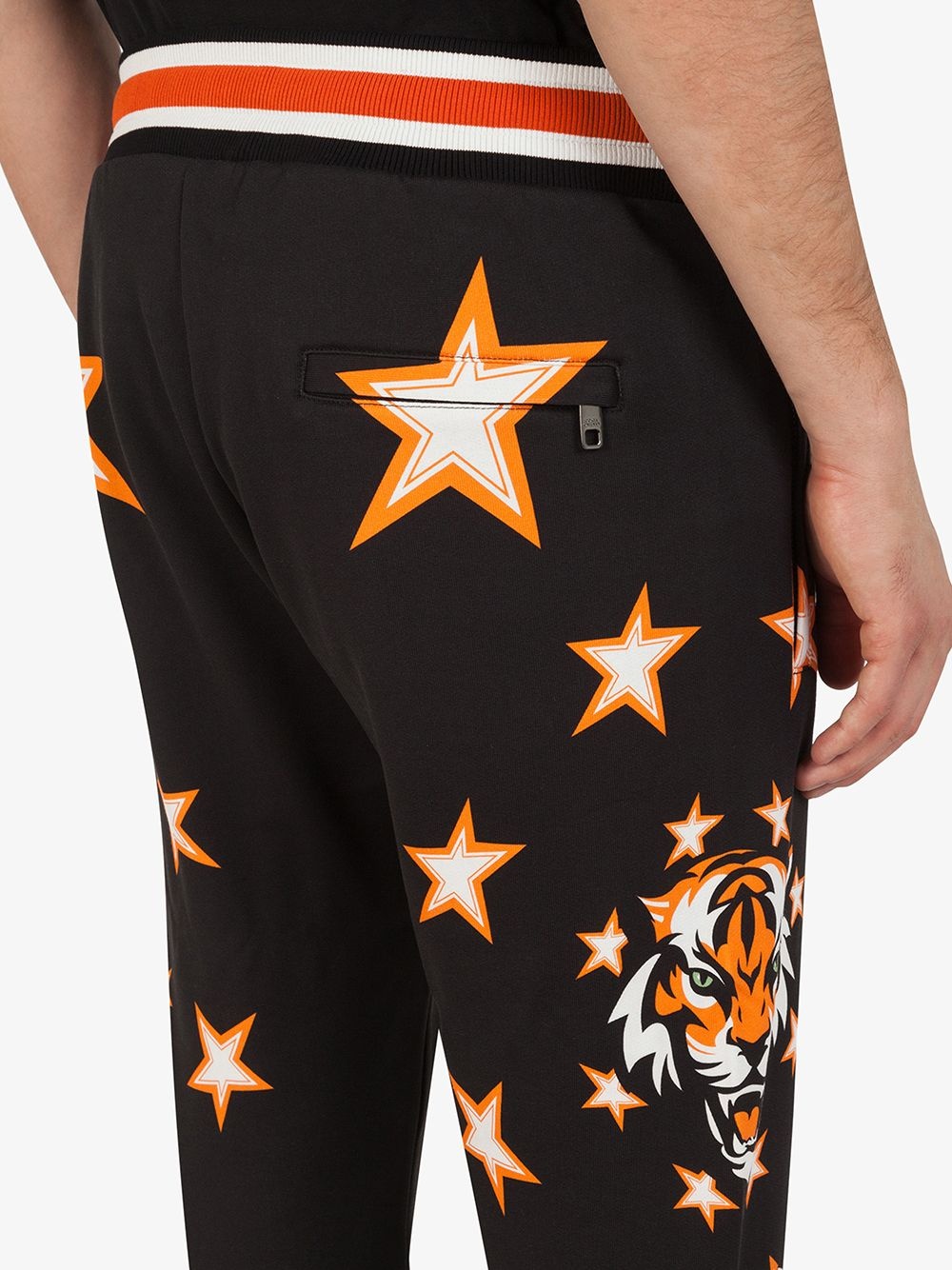 star-print track pants - 5