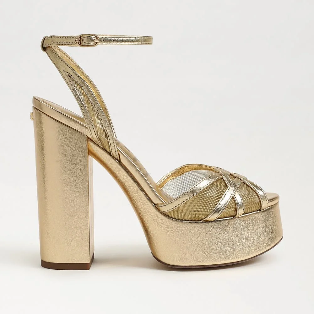 Sandy Block Heel Platform Sandal - 1