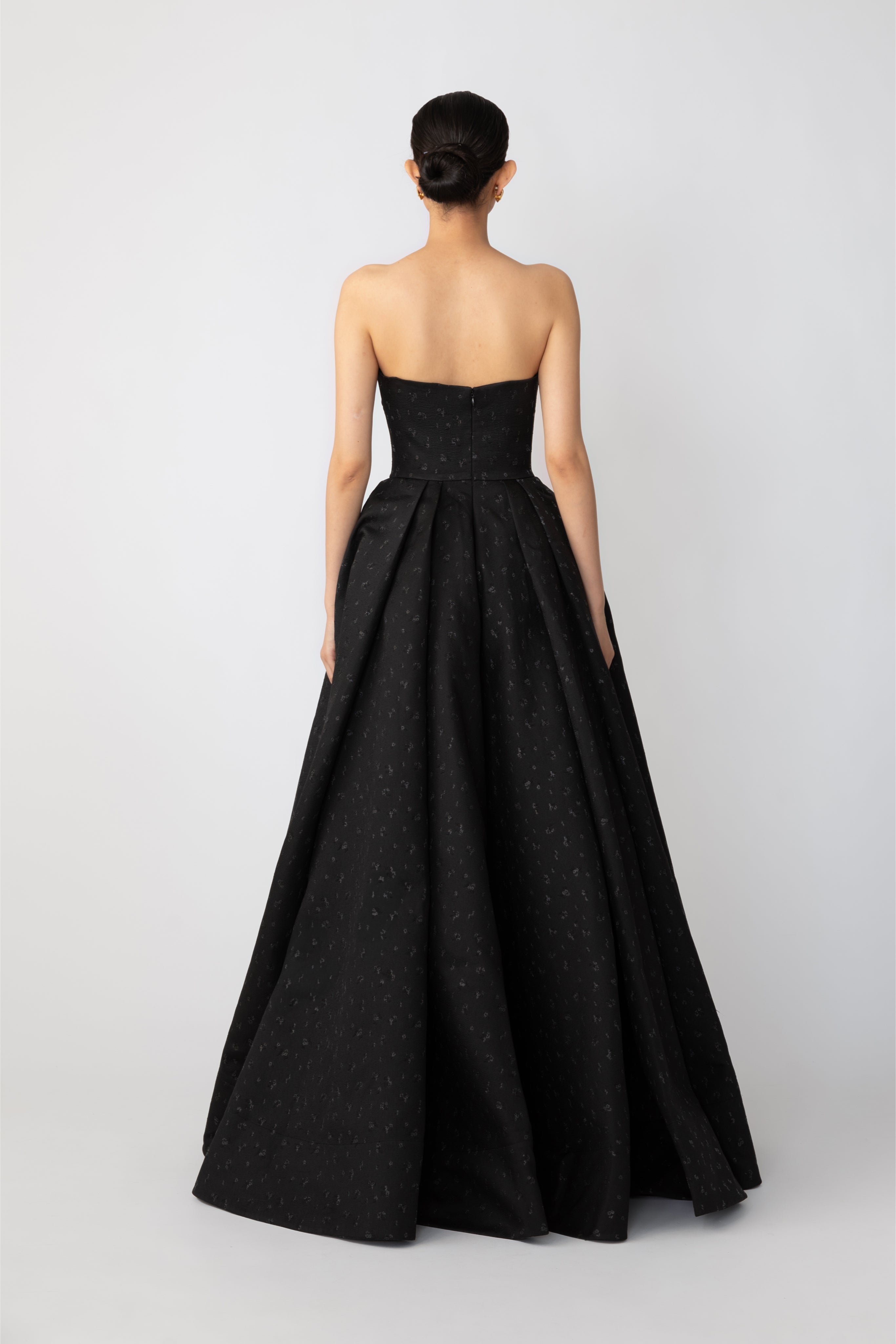 JORDAN JACQUARD GOWN - 3