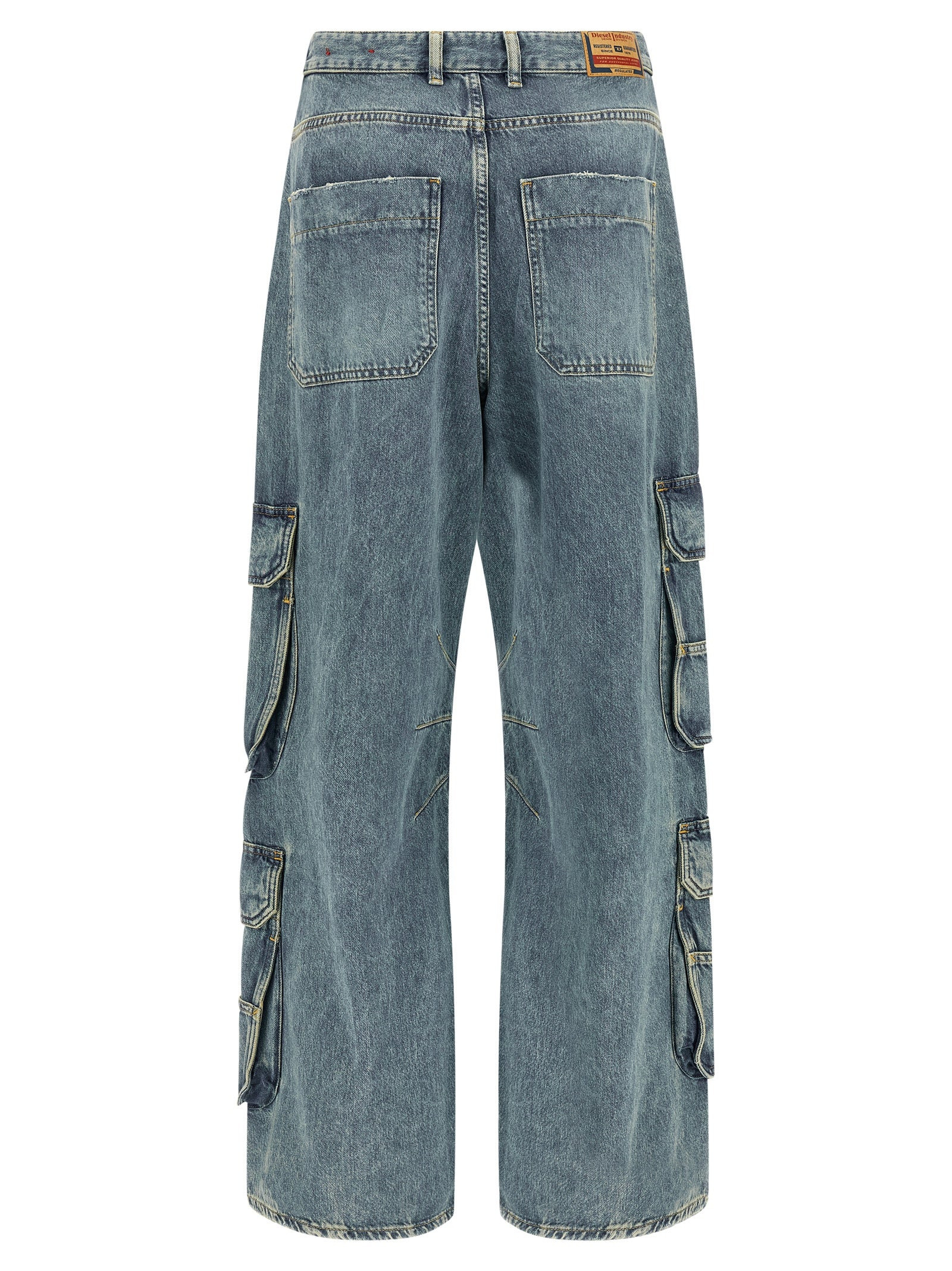 D-Sire-Cargo-D Jeans Light Blue - 2