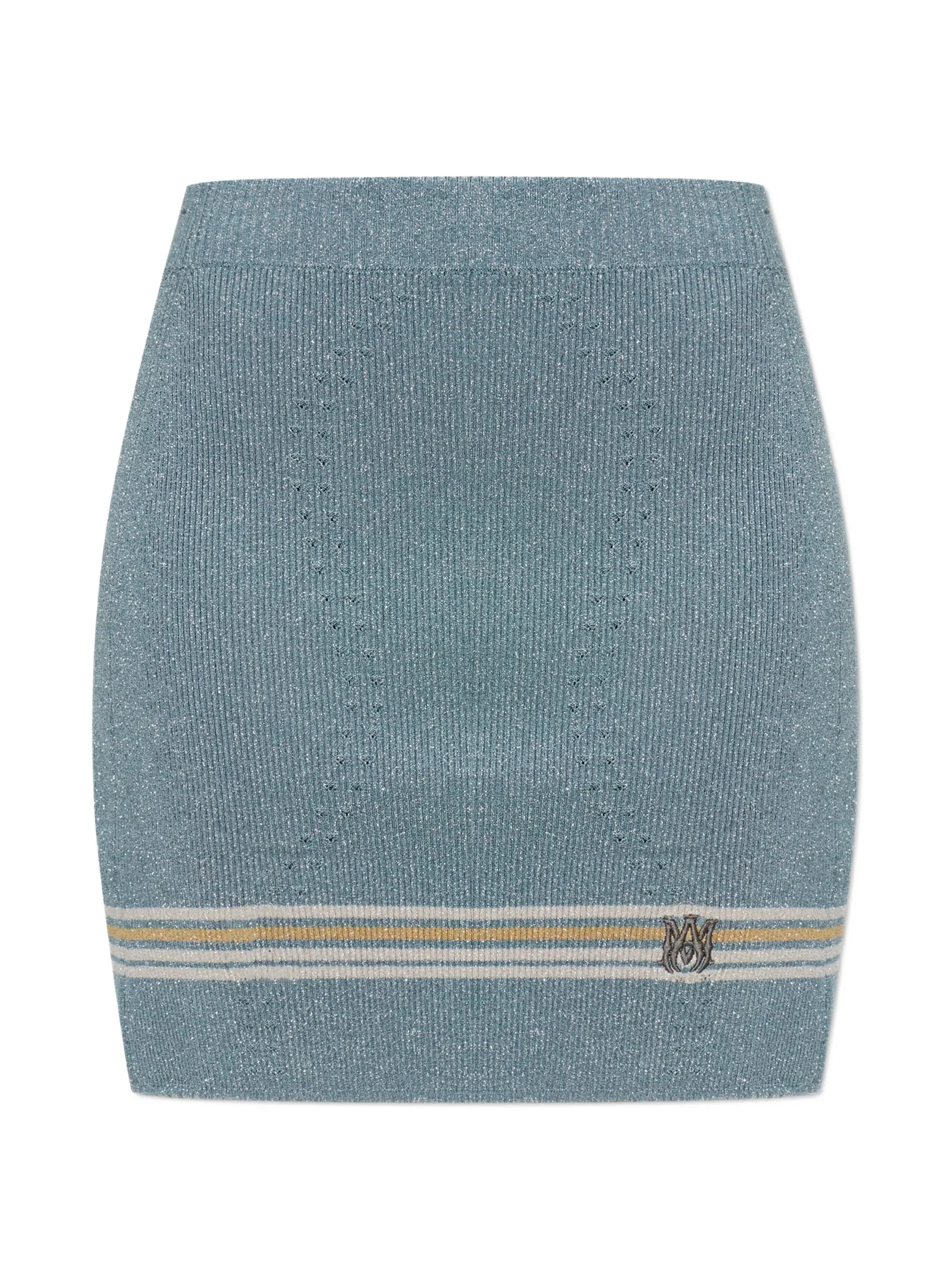 Amiri Logo-detail Mini Skirt - 1