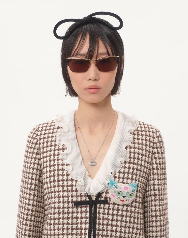 LIGHT TWEED PIED DE POULE JACKET 4