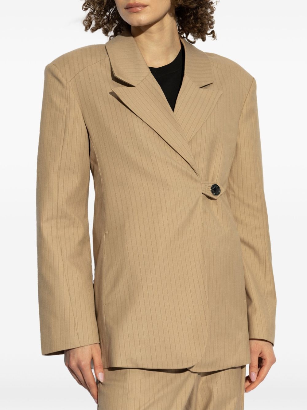 striped blazer - 3