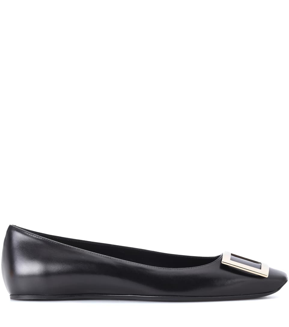 Belle Vivier leather ballet flats - 4