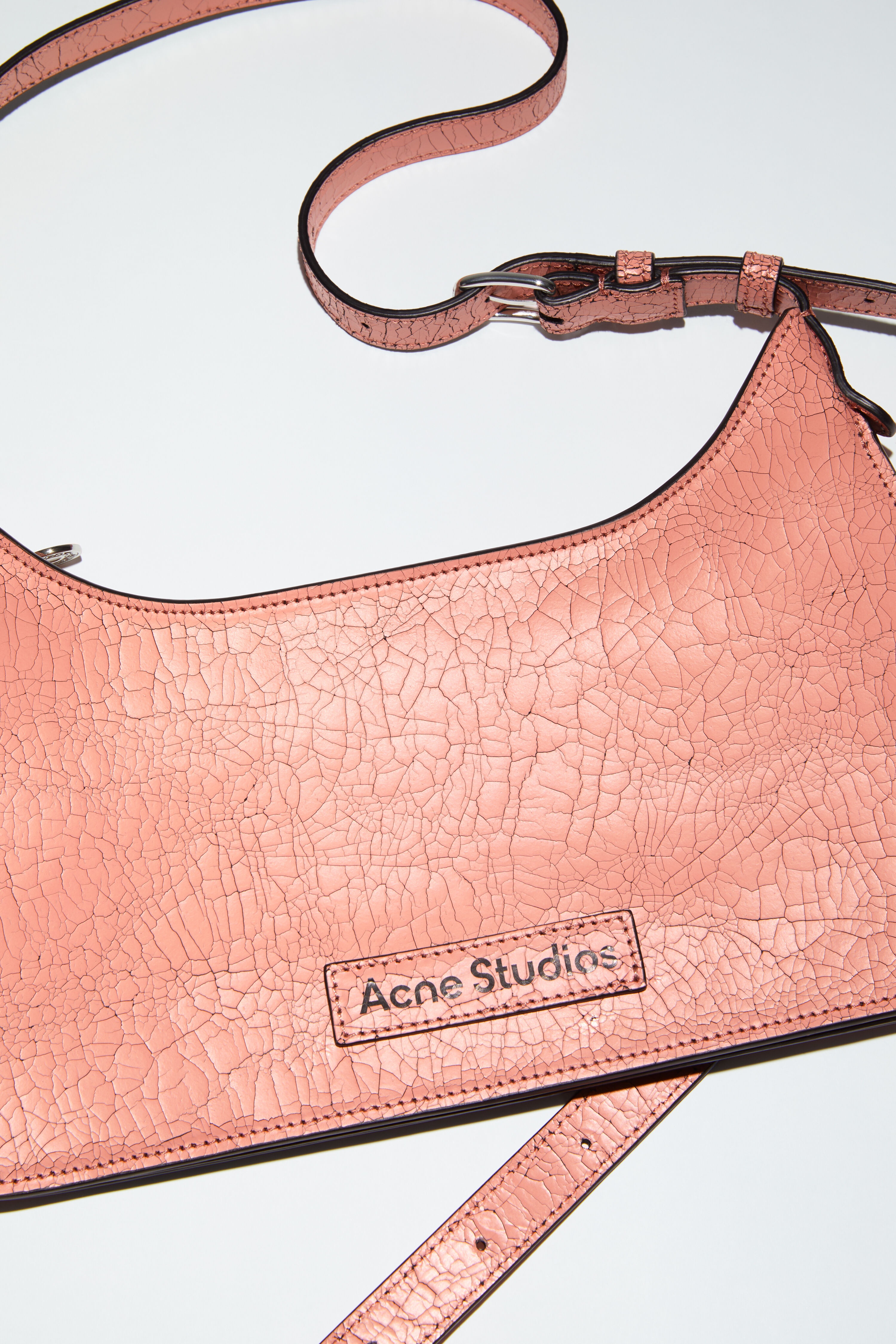 Platt mini shoulder bag - Salmon pink - 5