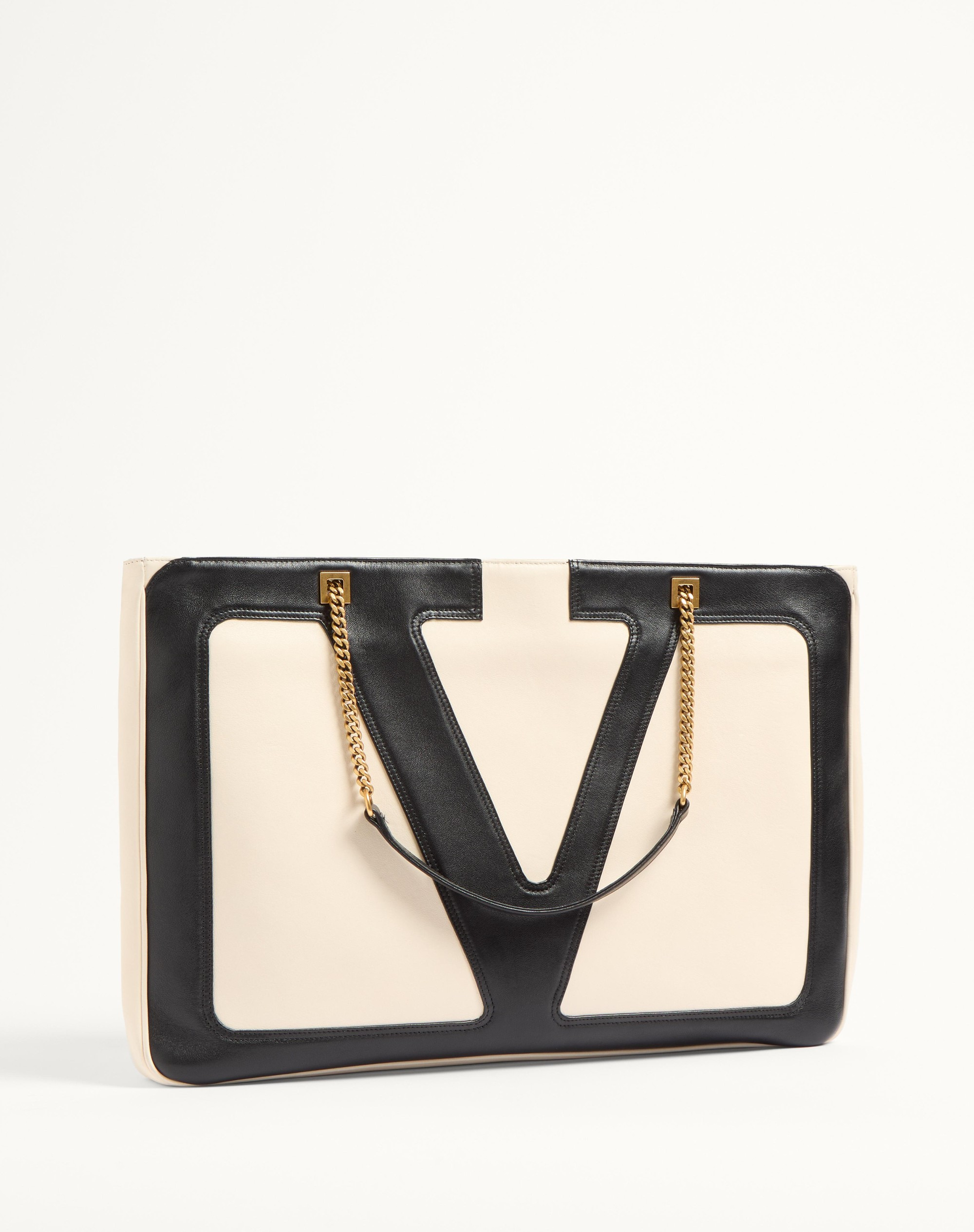 VALENTINO GARAVANI VIVA SUPERSTAR NAPPA LEATHER SHOPPER - 3