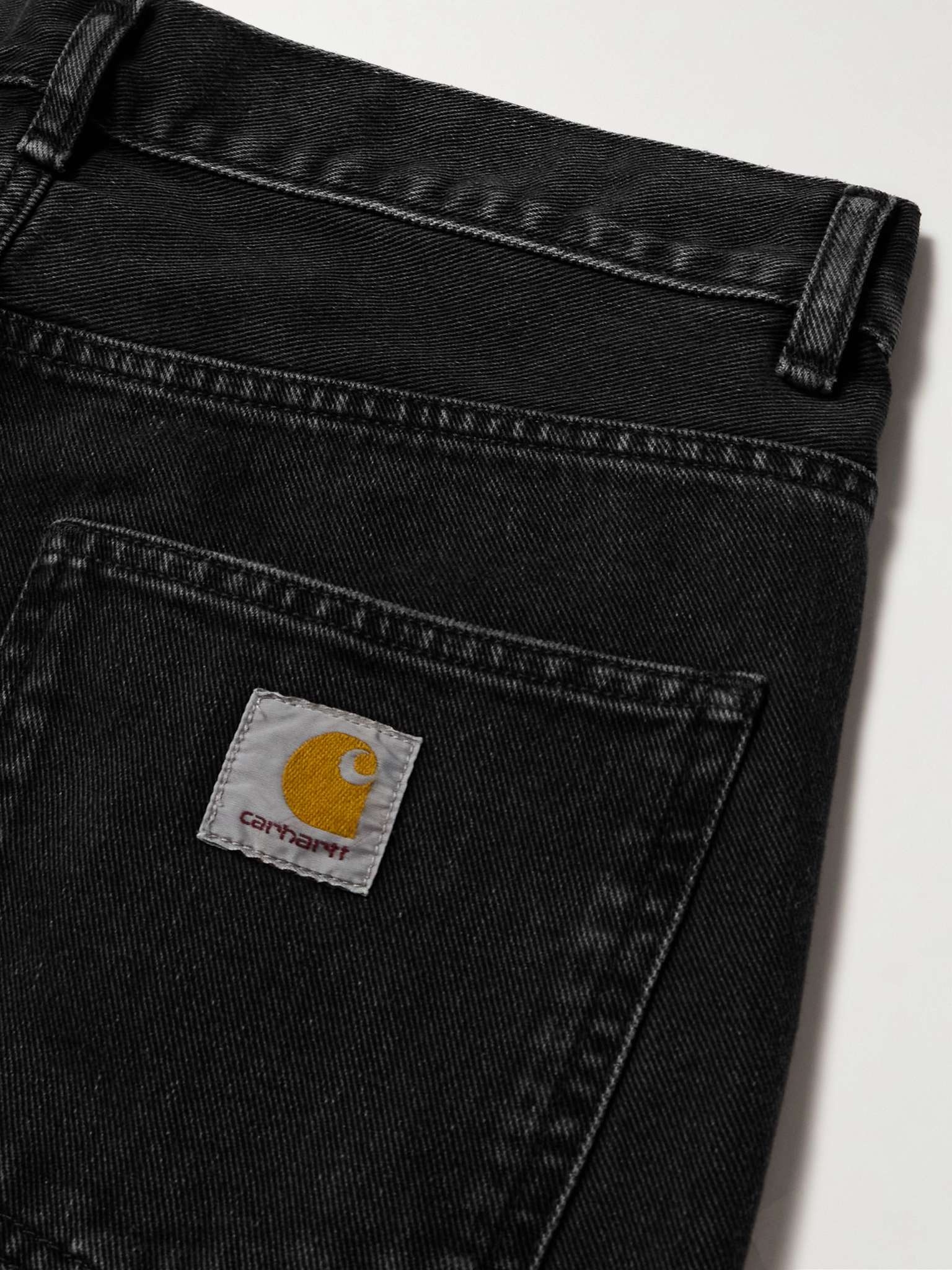 Newel Tapered Logo-Appliquéd Jeans - 5