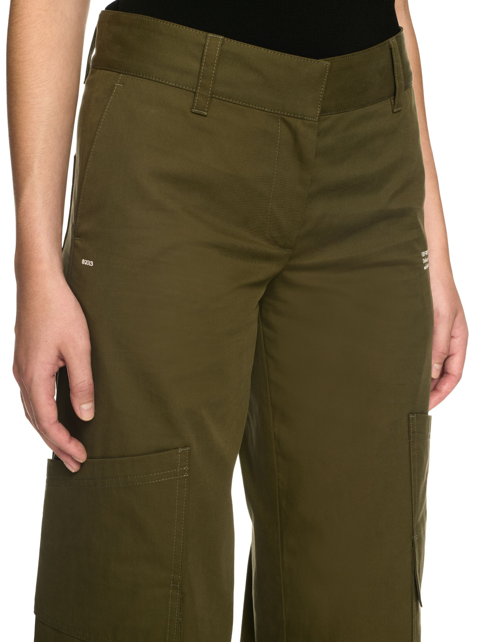 Green Toybox Cotton Cargo Pants - 5