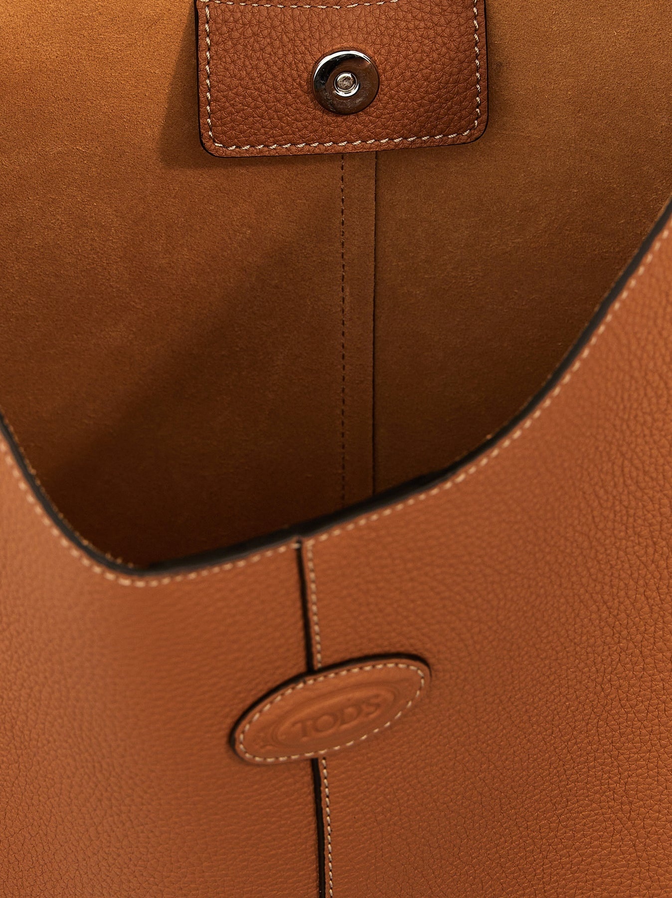 Tod's Sacca Oboe Shoulder Bags Brown REVERSIBLE