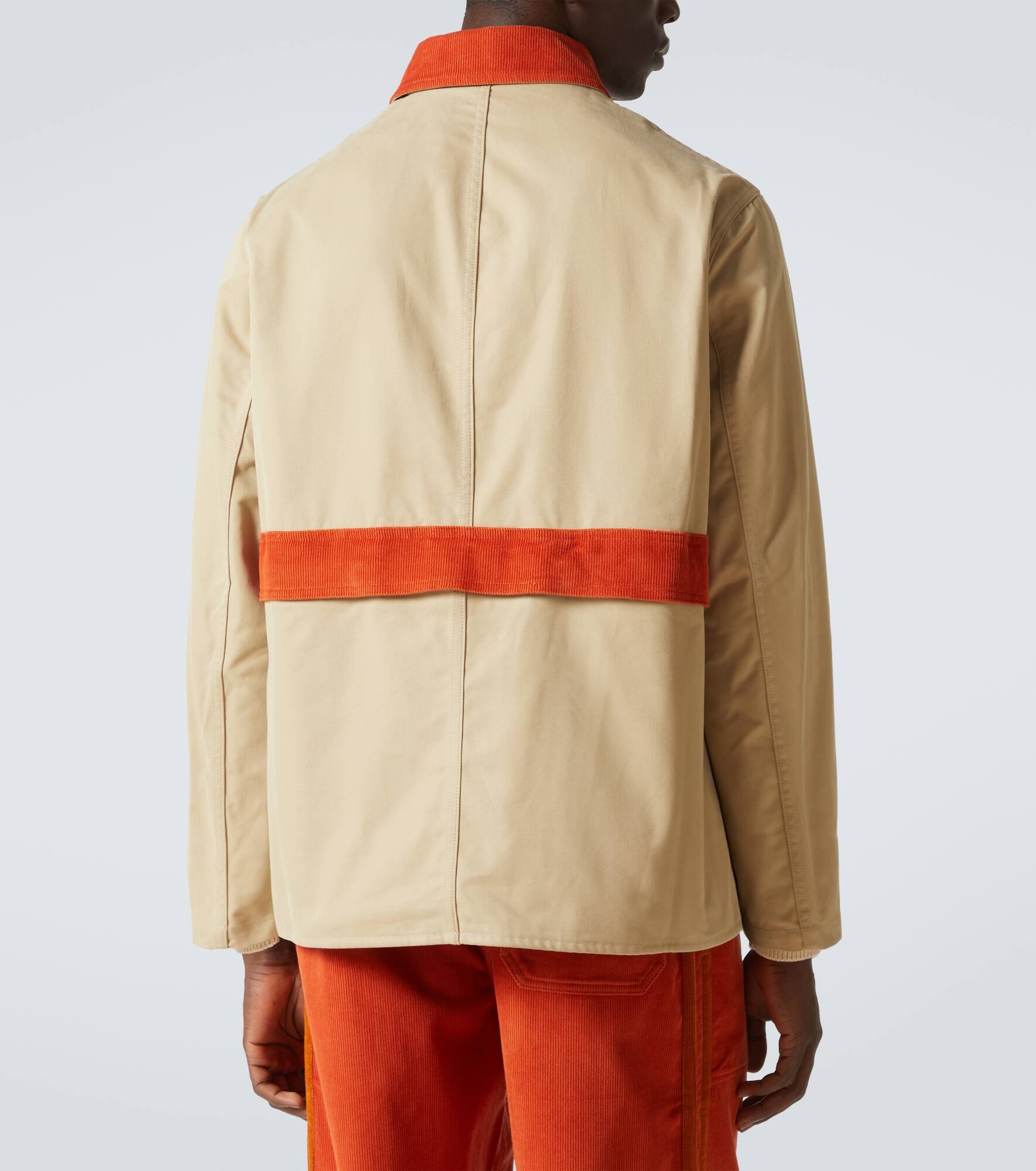 Cotton twill and corduroy jacket - 4