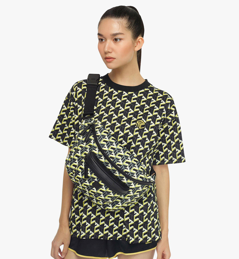 MCM Fursten Belt Bag in Cubic Monogram Nylon outlook