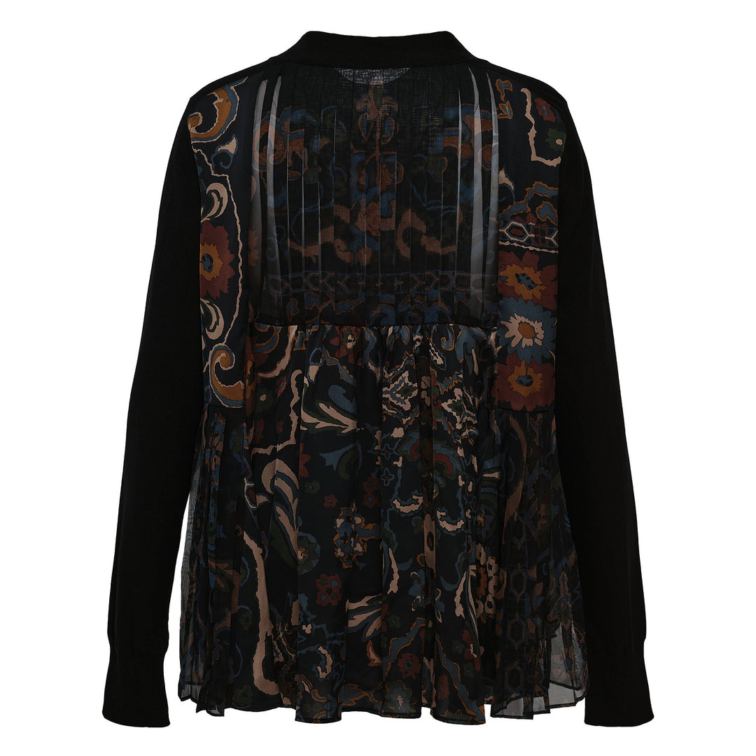 Floral Print Cardigan - 2