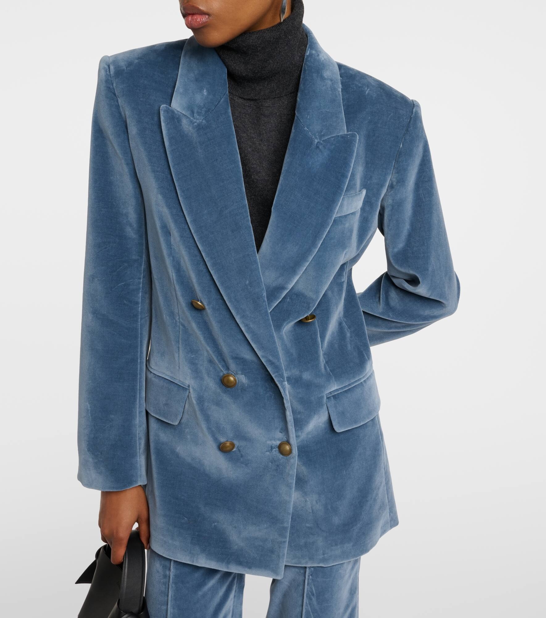 Velvet blazer - 4