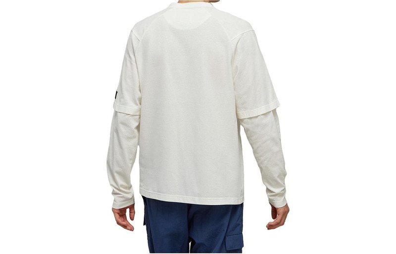 Y-3 adidas Y-3 Off-White Layered Long Sleeve T-Shirts 'White' HZ8821 outlook