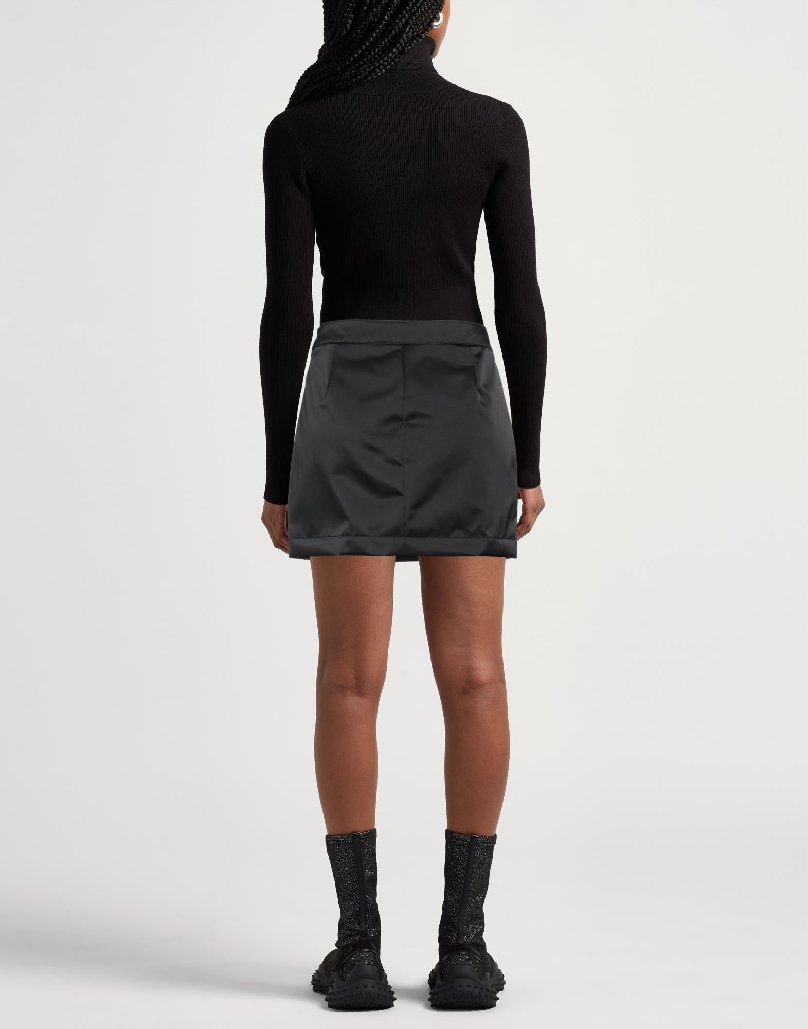 Black Women's Mini Skirt - 3