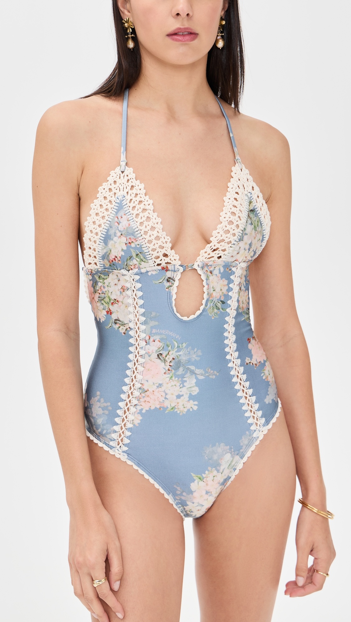 Cascadian Keyhole Crochet One Piece - 4