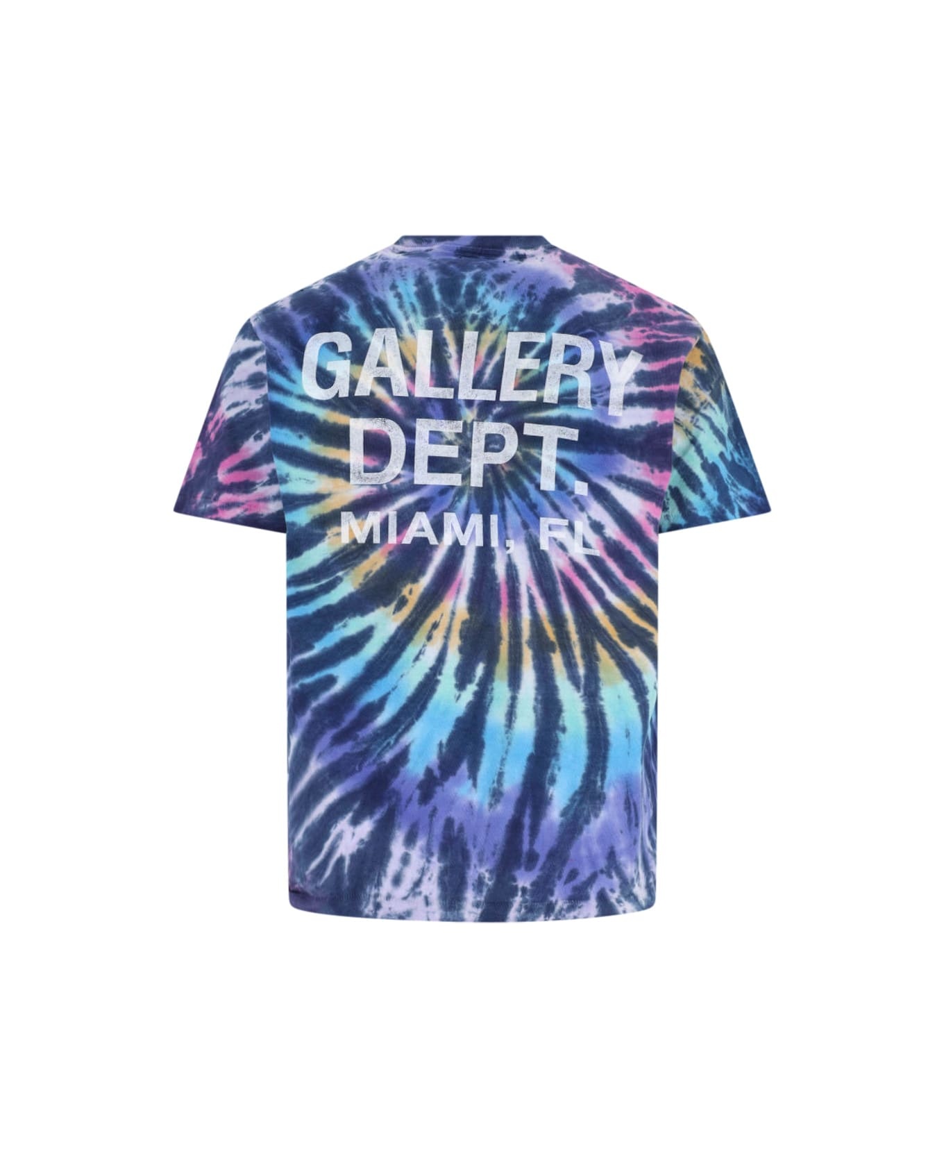 'miami Souvenir' Tie-dye Print T-shirt - 2