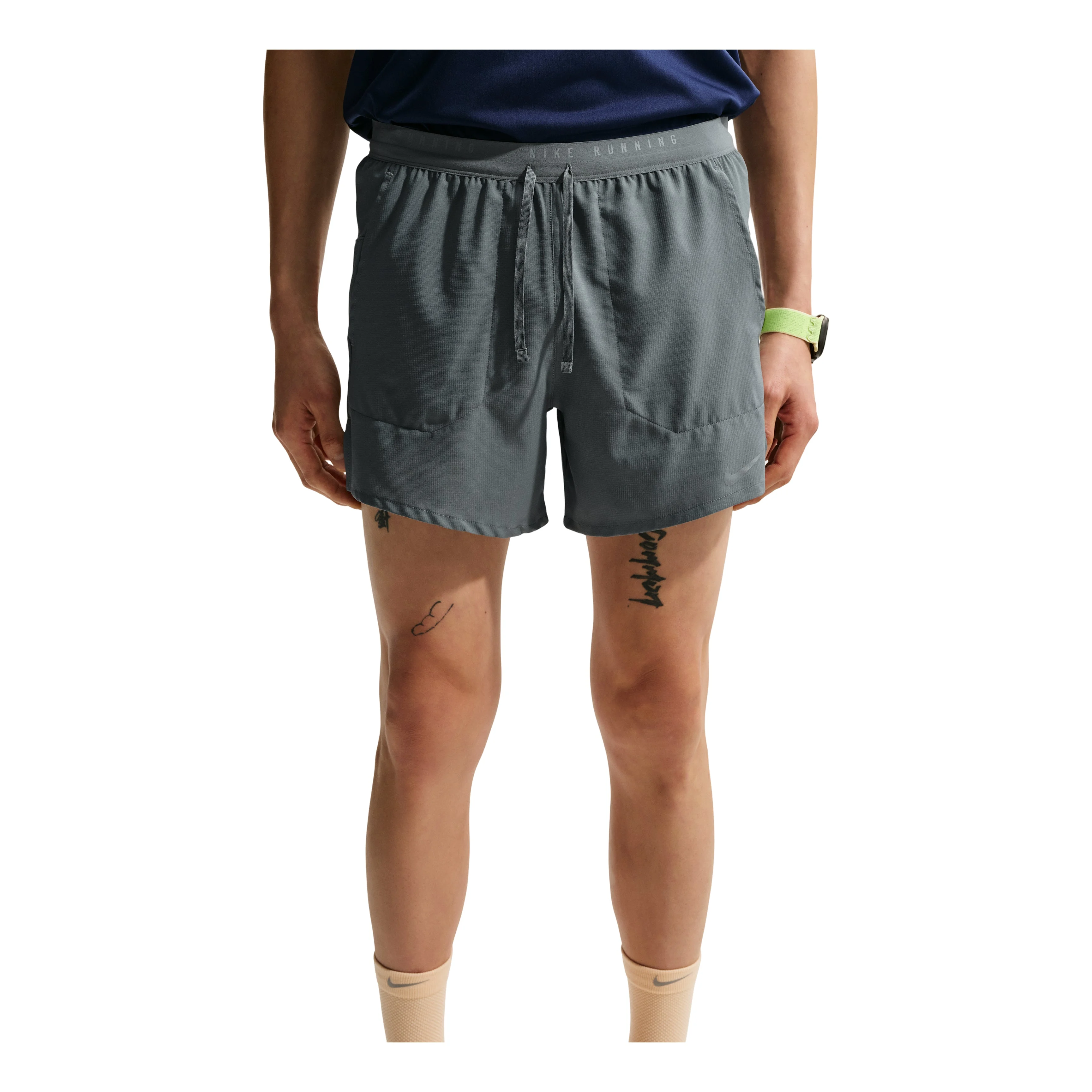 Nike Stride Dri-FIT 5-inch Brieflined Shorts 'Smoke Gray' IF2039-084 - 1