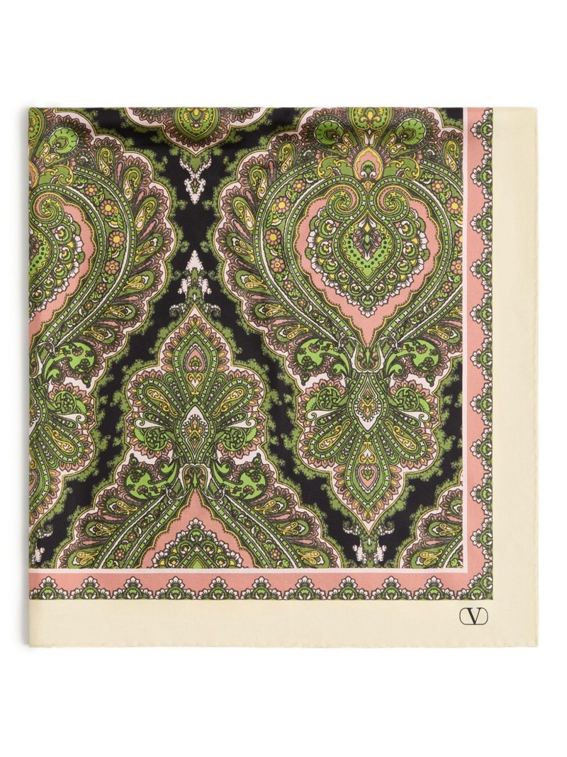 Valentino silk scarf outlook