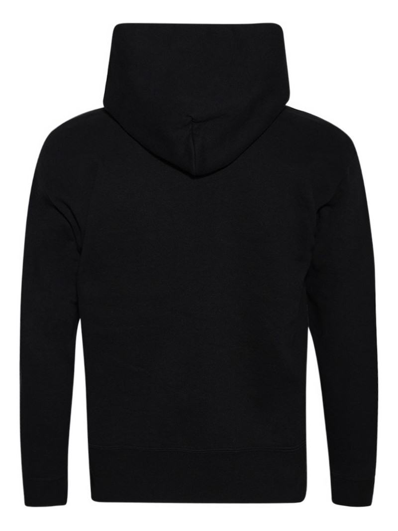 SAINT M×××××× logo-print hoodie outlook