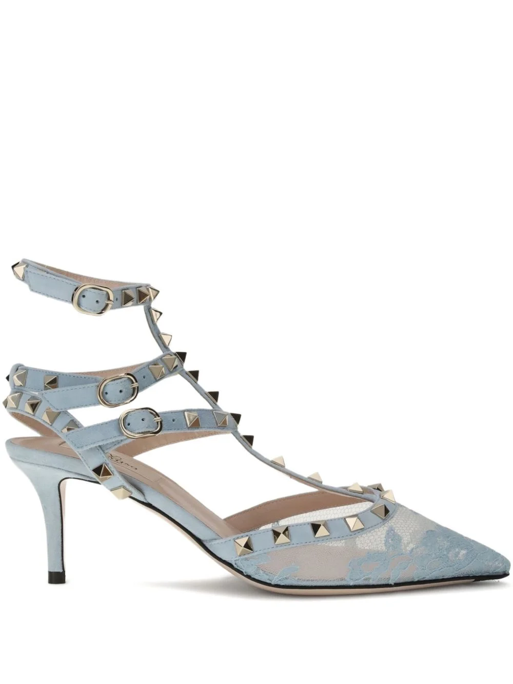 80mm Rockstud heeled pumps - 1