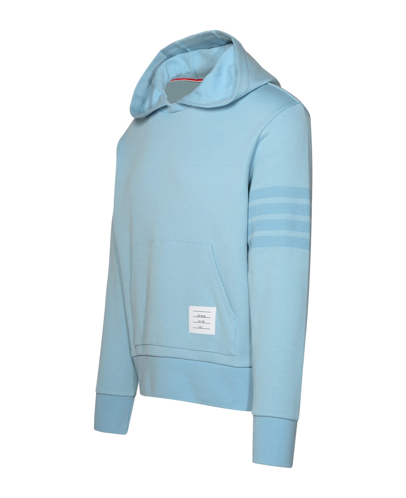 Thom Browne Light Blue Cotton Sweatshirt | italist | REVERSIBLE