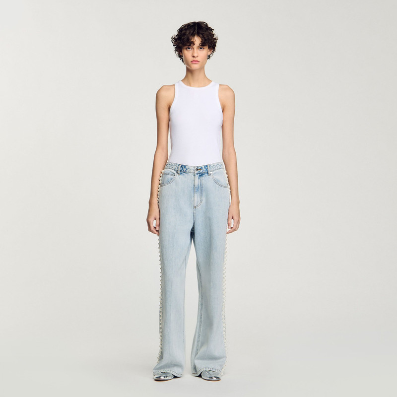 Sandro BEADED JEANS outlook