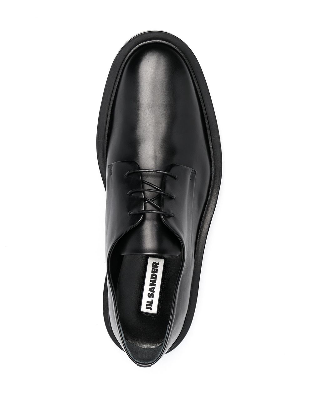 leather derby shoes - 4