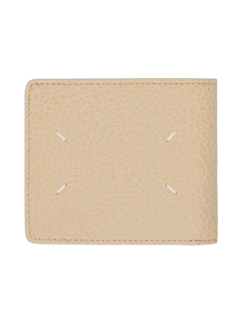 Maison Margiela Beige Bifold Wallet outlook