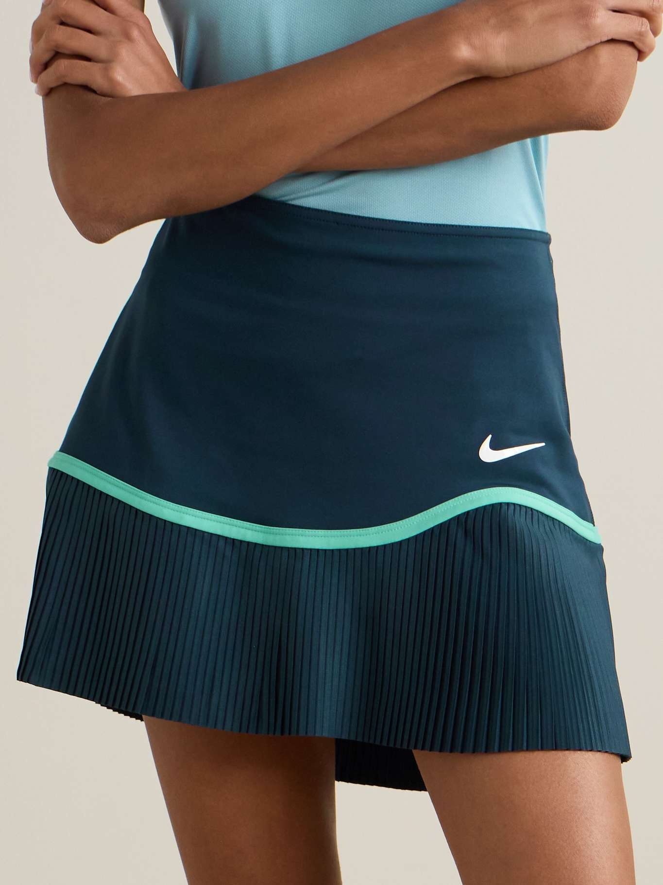 Advantage asymmetric piped Dri-FIT tennis skort - 3