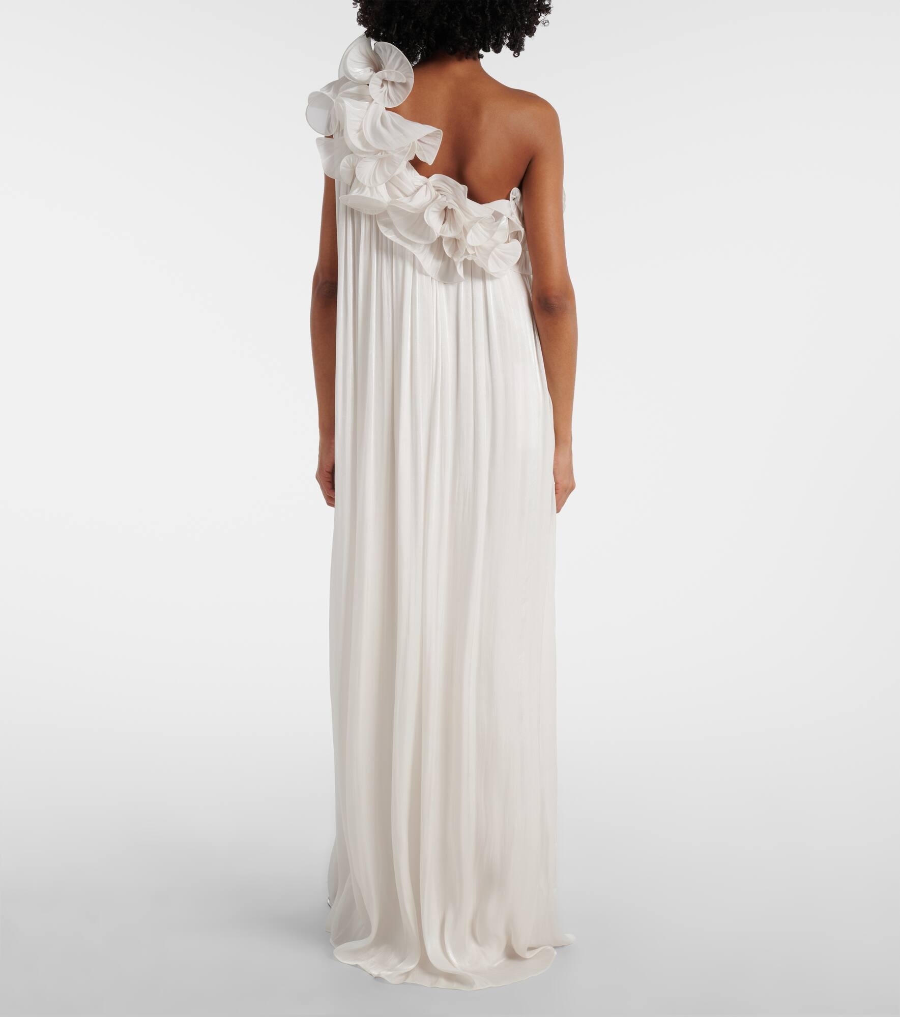 Charmain ruffled georgette gown - 3