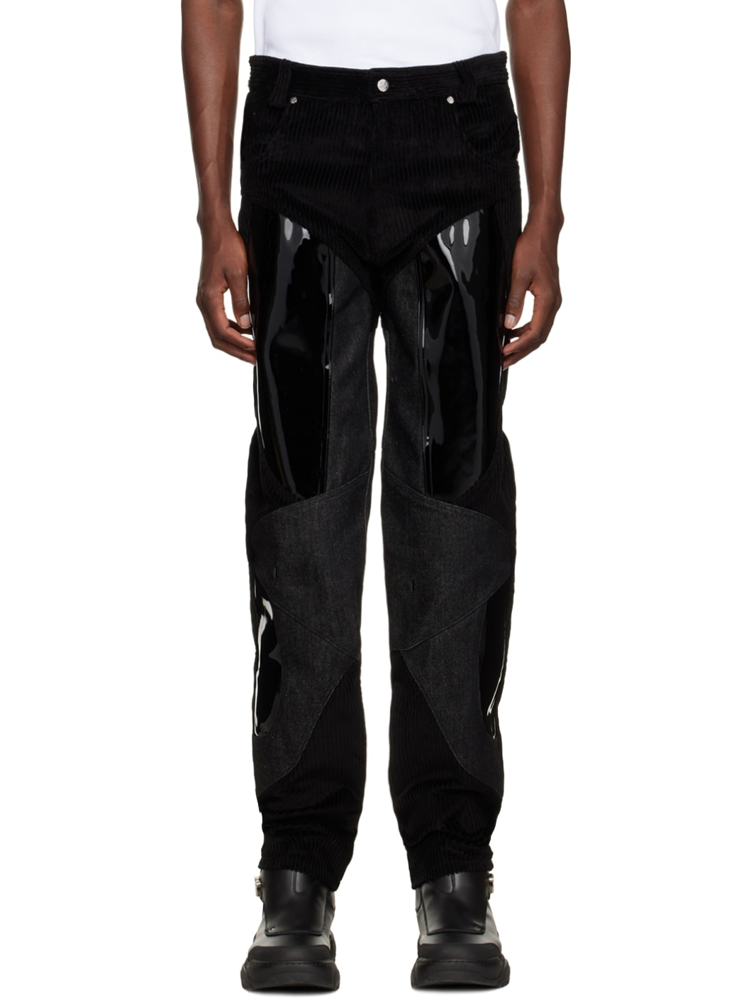 Black Jun Trousers - 1