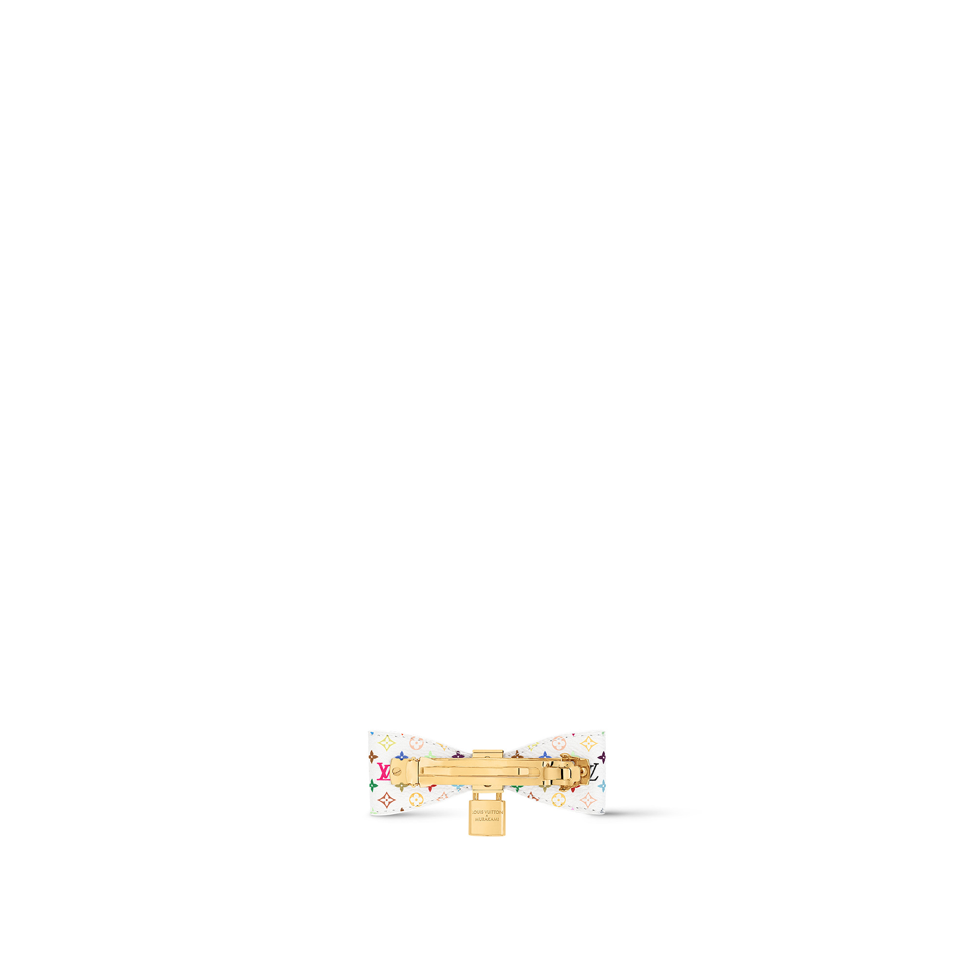 LV x TM Monogram Multicolor Bow Barrette - 3