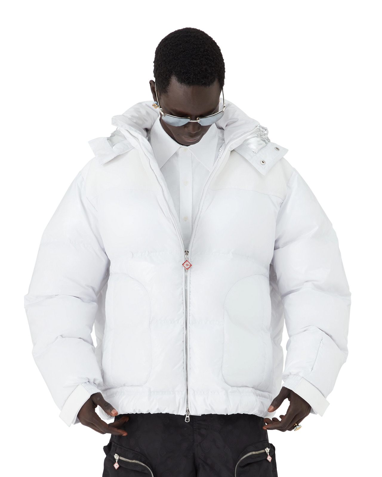 Nylon & Ripstop Puffer Jacket | Casablanca Paris - 4