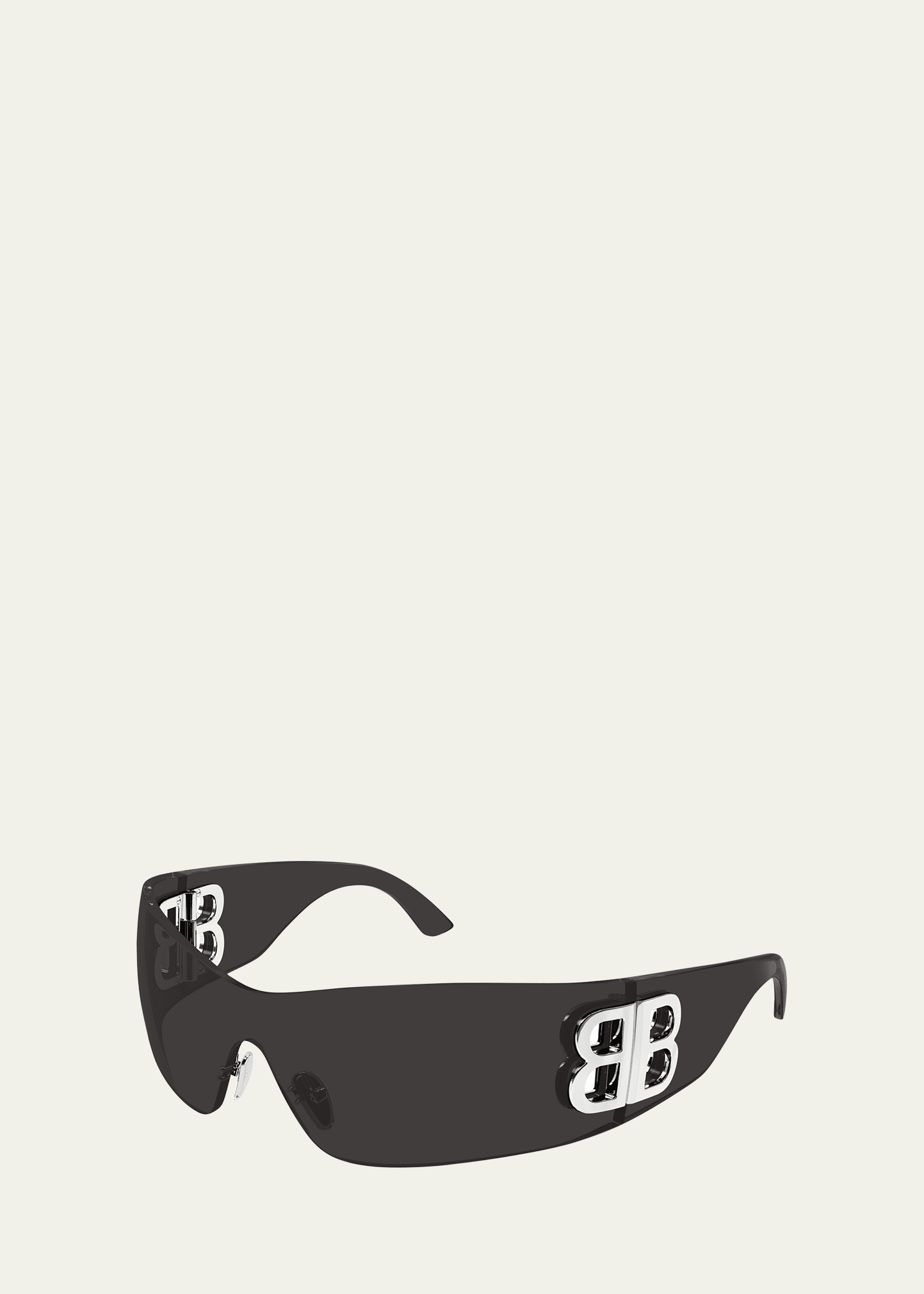 Men's BB0359S BB-Hinge Nylon Shield Sunglasses - 2