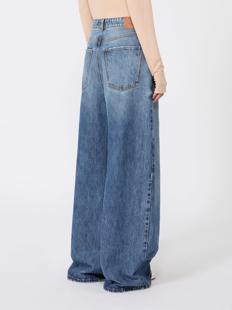 ANGRI Oversized low-waisted jeans - MIDNIGHTBLUE 4
