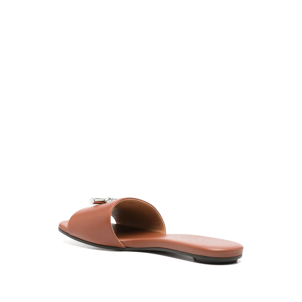 Alexander Mcqueen Brown Flip-Flops & Slides Women - 2