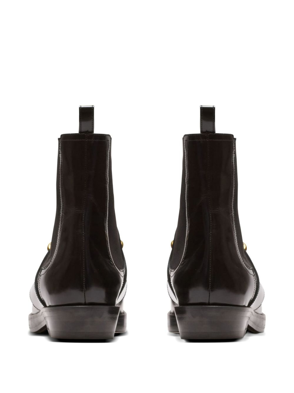 35mm chain-embellished chelsea boots - 3