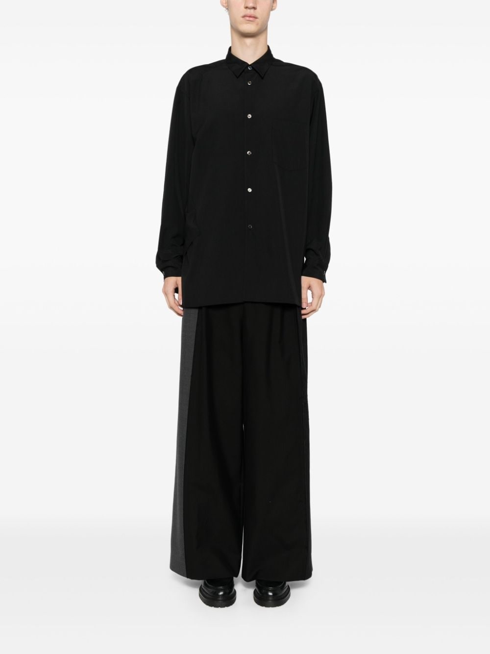 pocket-patched shirt - 2