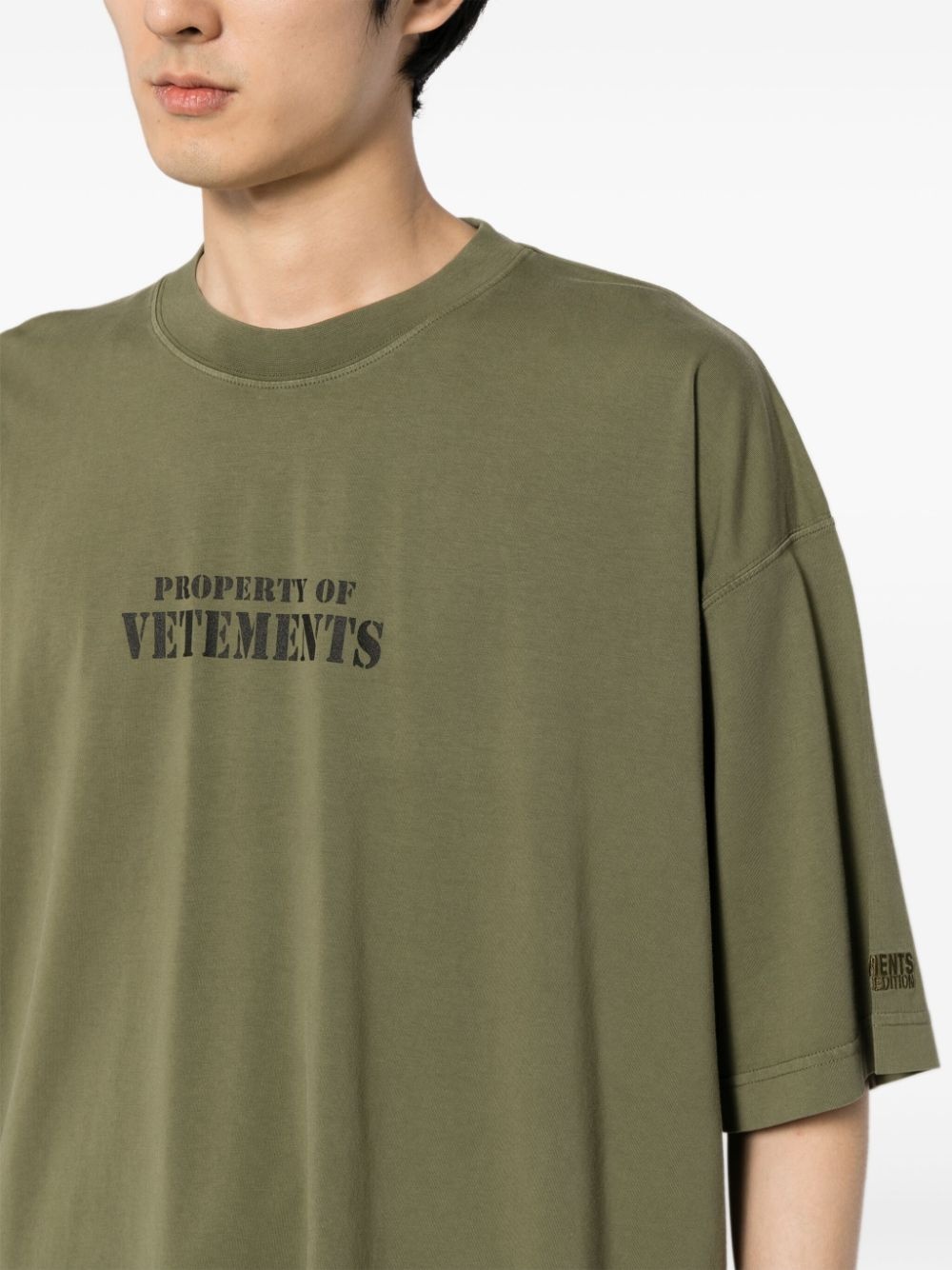 Property Of Vetements cotton T-shirt - 5
