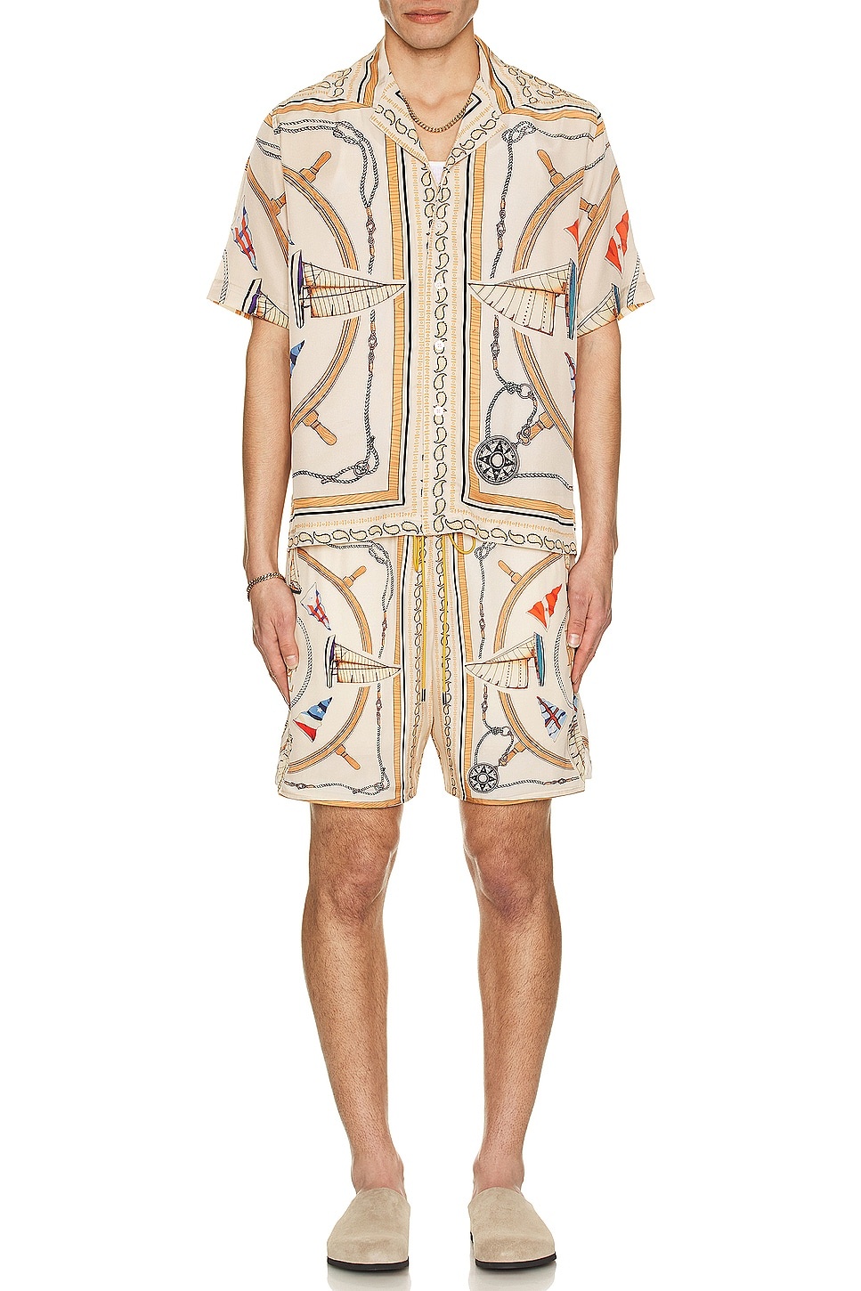 Rhude Nautica Silk Shirt - 5