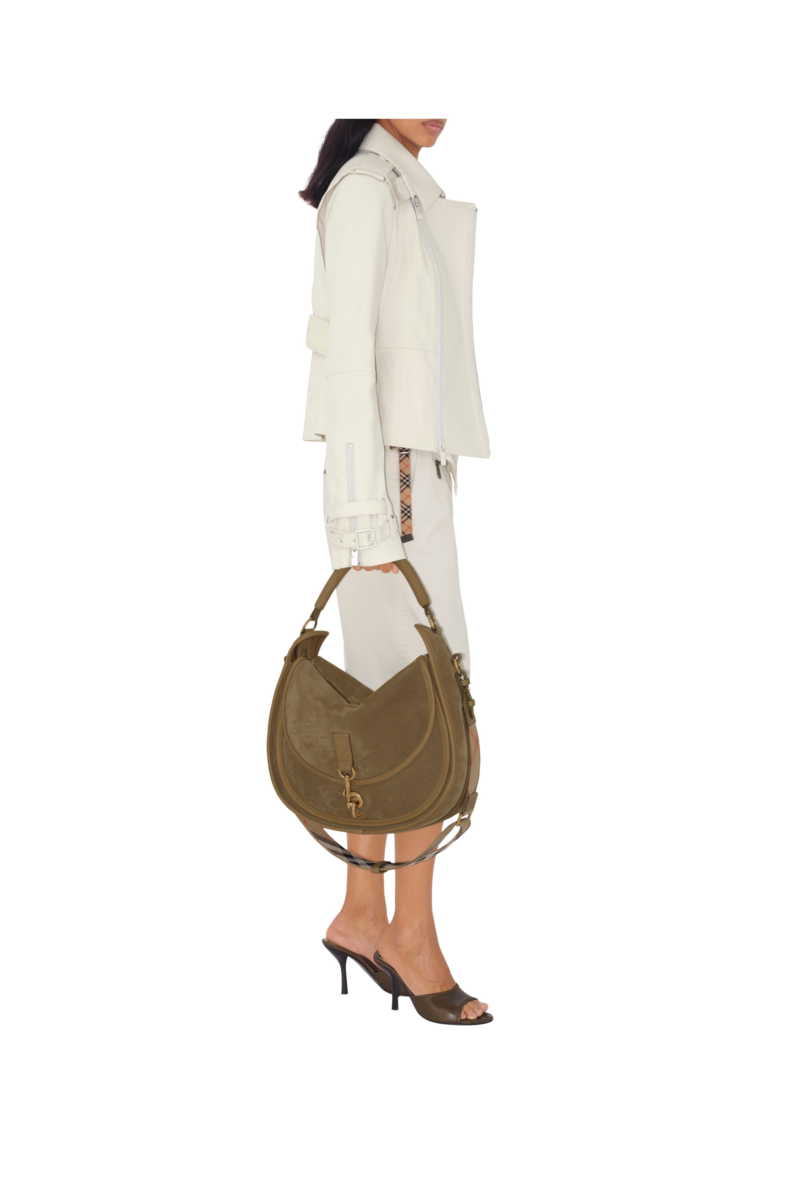 burberry Bonded Cotton Trench Jacket in Sail at Nordstrom - 3