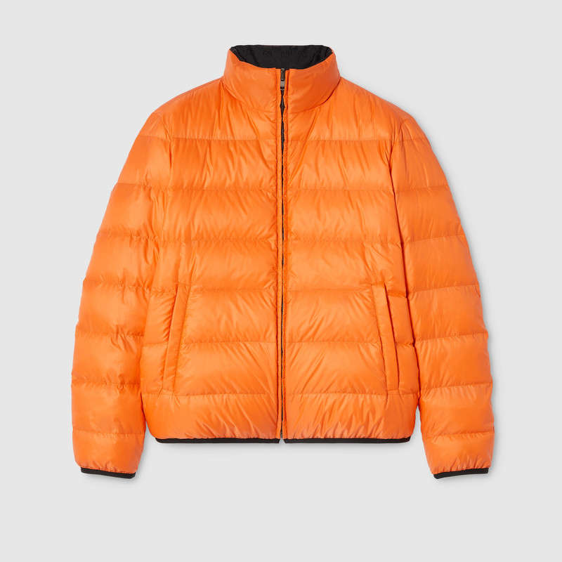 Reversible GG nylon zip jacket 7
