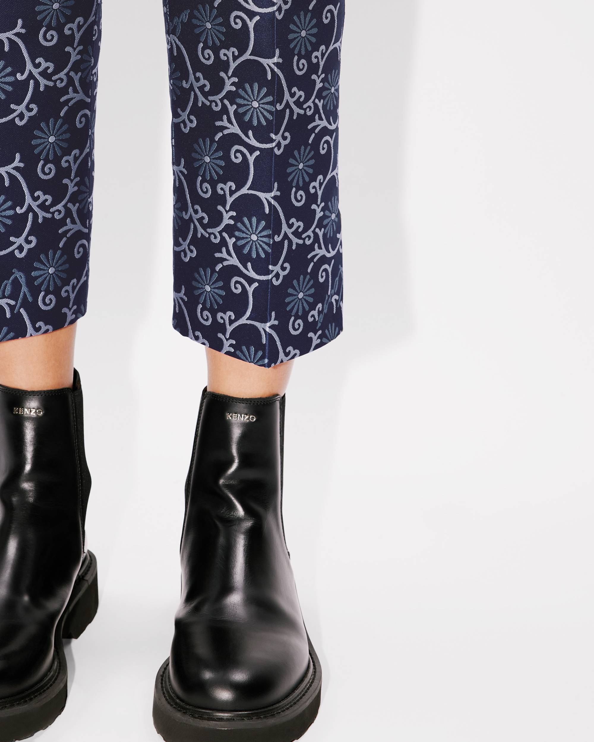 'KENZO Marguerite' cropped pants - 8