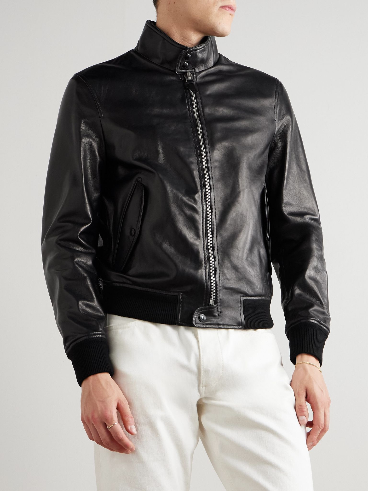 Leather Jacket Black - 3