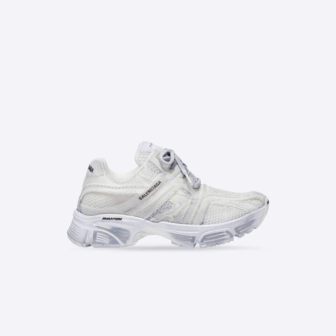 Women's Phantom Sneaker Washed in White - 1